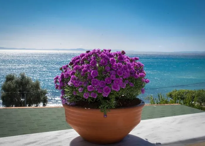 Thalassa Front - Infinite Sea View Сasa de vacaciones Loutra Elevtheron